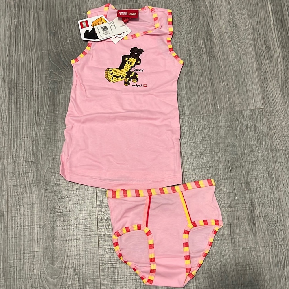 NWT Girls Lego Fundie Set